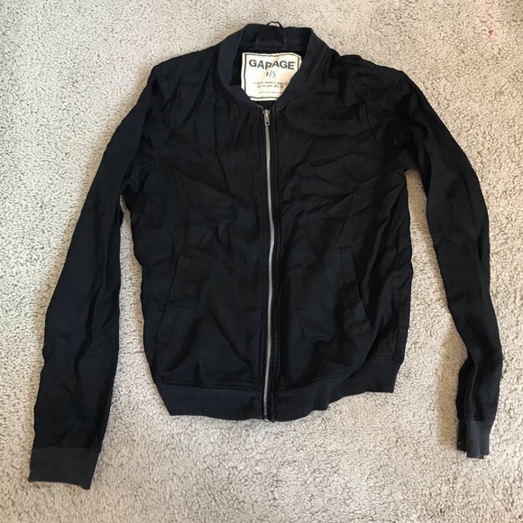 garage bomber jacket